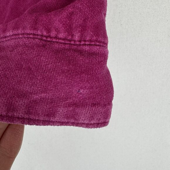 Carhartt Jacket Girls‎ 12 Purple Embroidered Carhartt Spell Out Outdoor Flawed - Picture 12 of 16